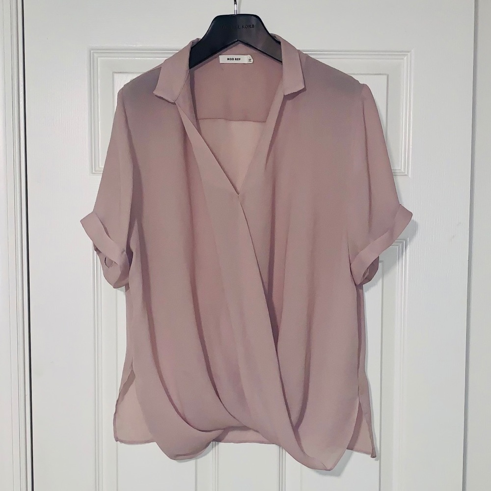 Mod Ref short sleeve blouse